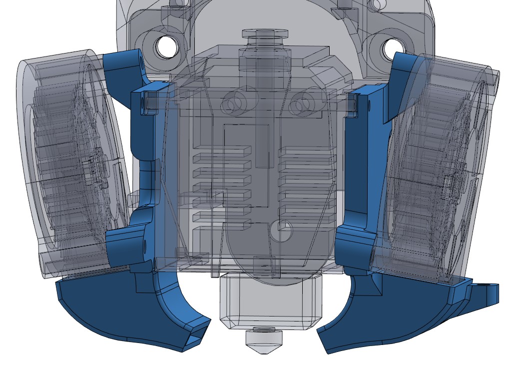 Giá đỡ Biqu Hurakan cho Quạt 5015