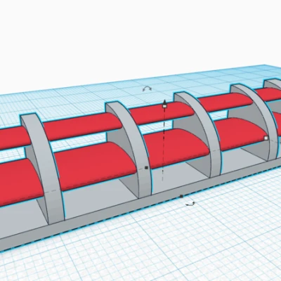 Cánh Gió Sau Xe Đua Crocs