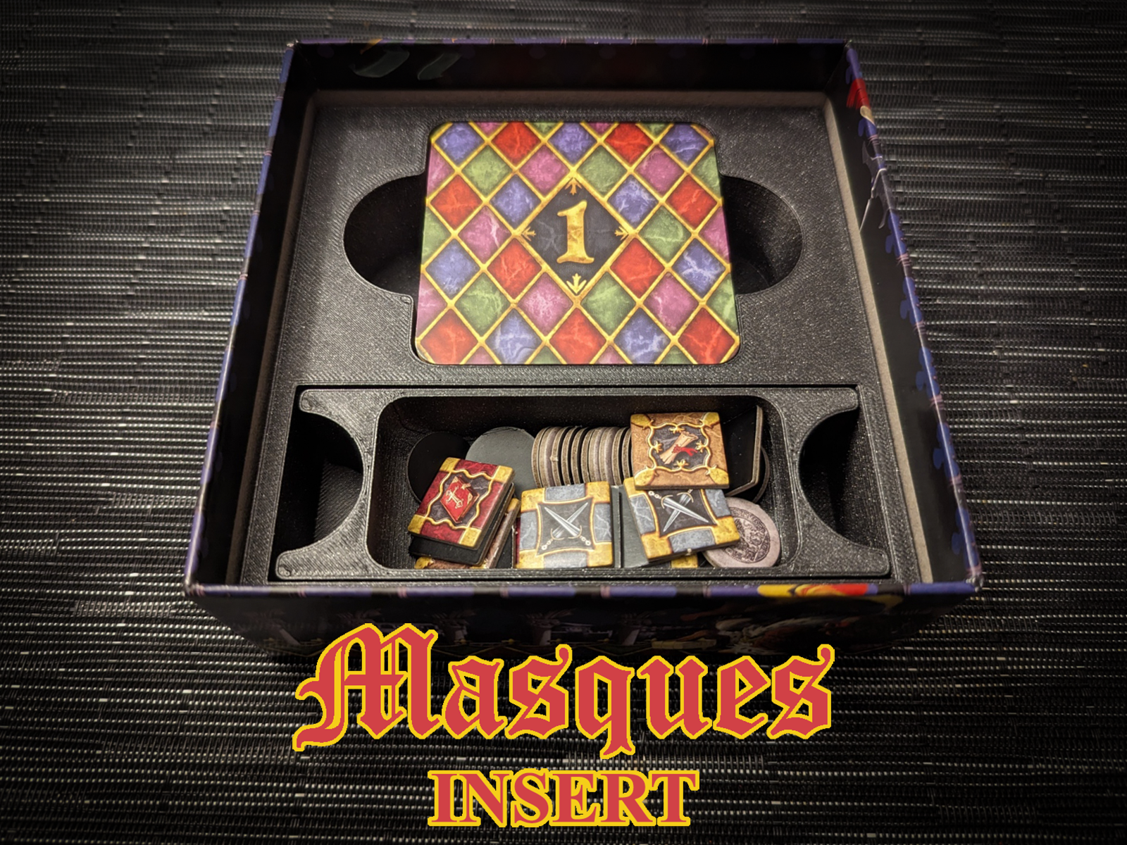 Bộ Insert Cho Boardgame Masques