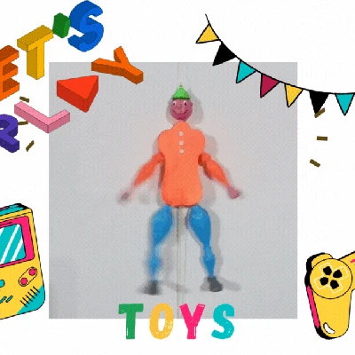 Con Rối Nhỏ Dễ In Cho Bé