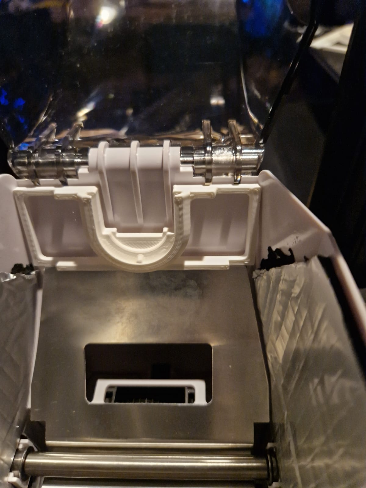 Khay gắn Ẩm kế cho Máy sấy sợi Esun Ebox Lite (gắn sau)