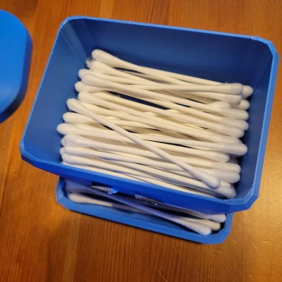 Hộp tăm bông/hộp cotton