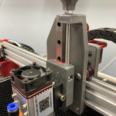 2040 Núi laser có thể điều chỉnh với đường ray tuyến tính và NEJE 40640 MOUN