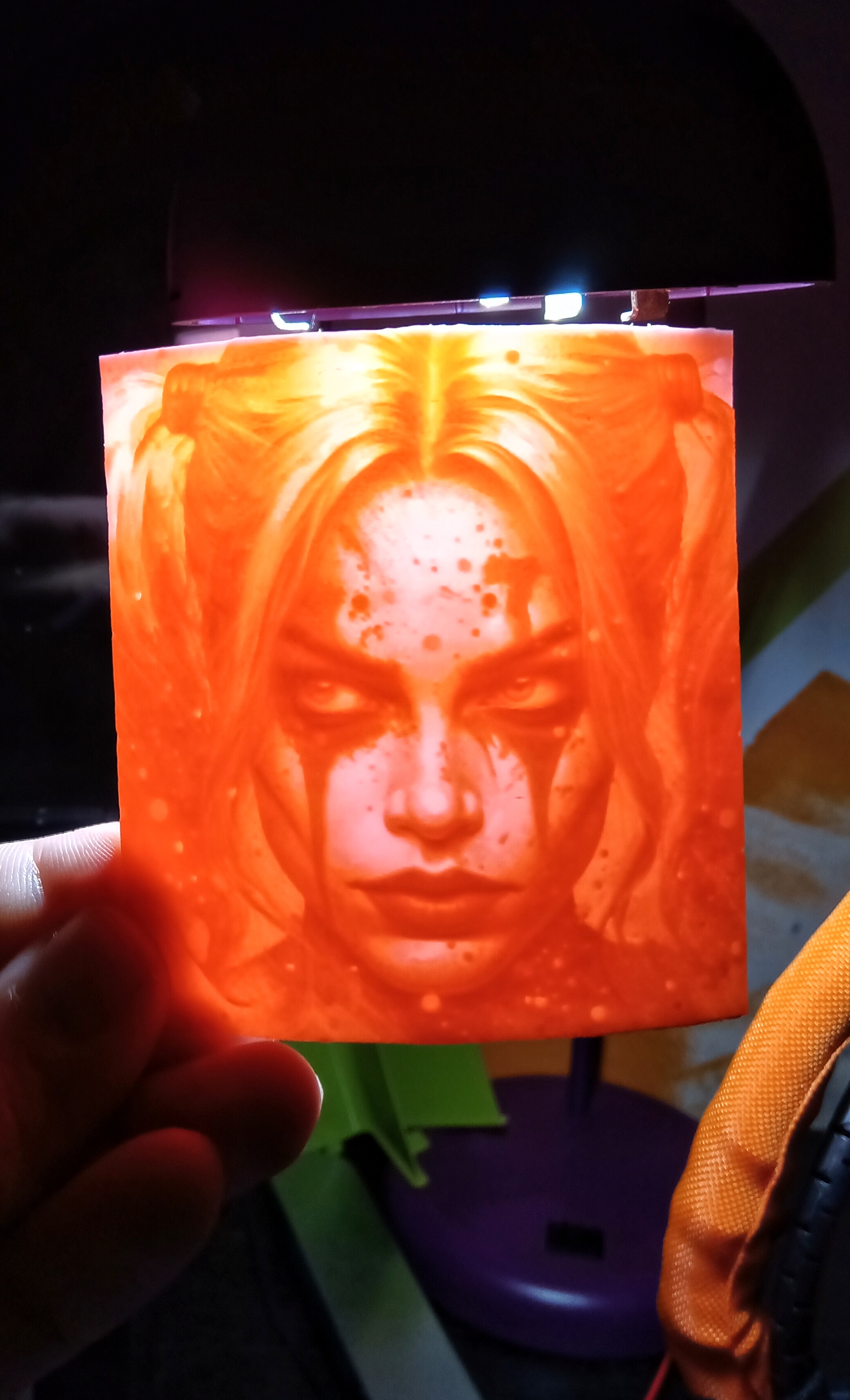Mô hình Harley Quinn - Lithophane