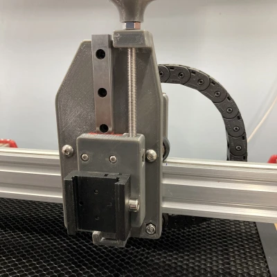 2040 Núi laser có thể điều chỉnh với đường ray tuyến tính và NEJE 40640 MOUN