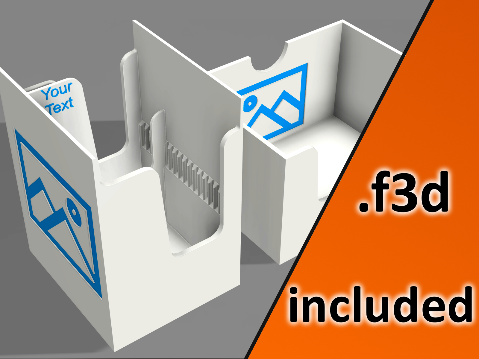 Khay Đựng Thẻ, Parametric Có Vách Ngăn