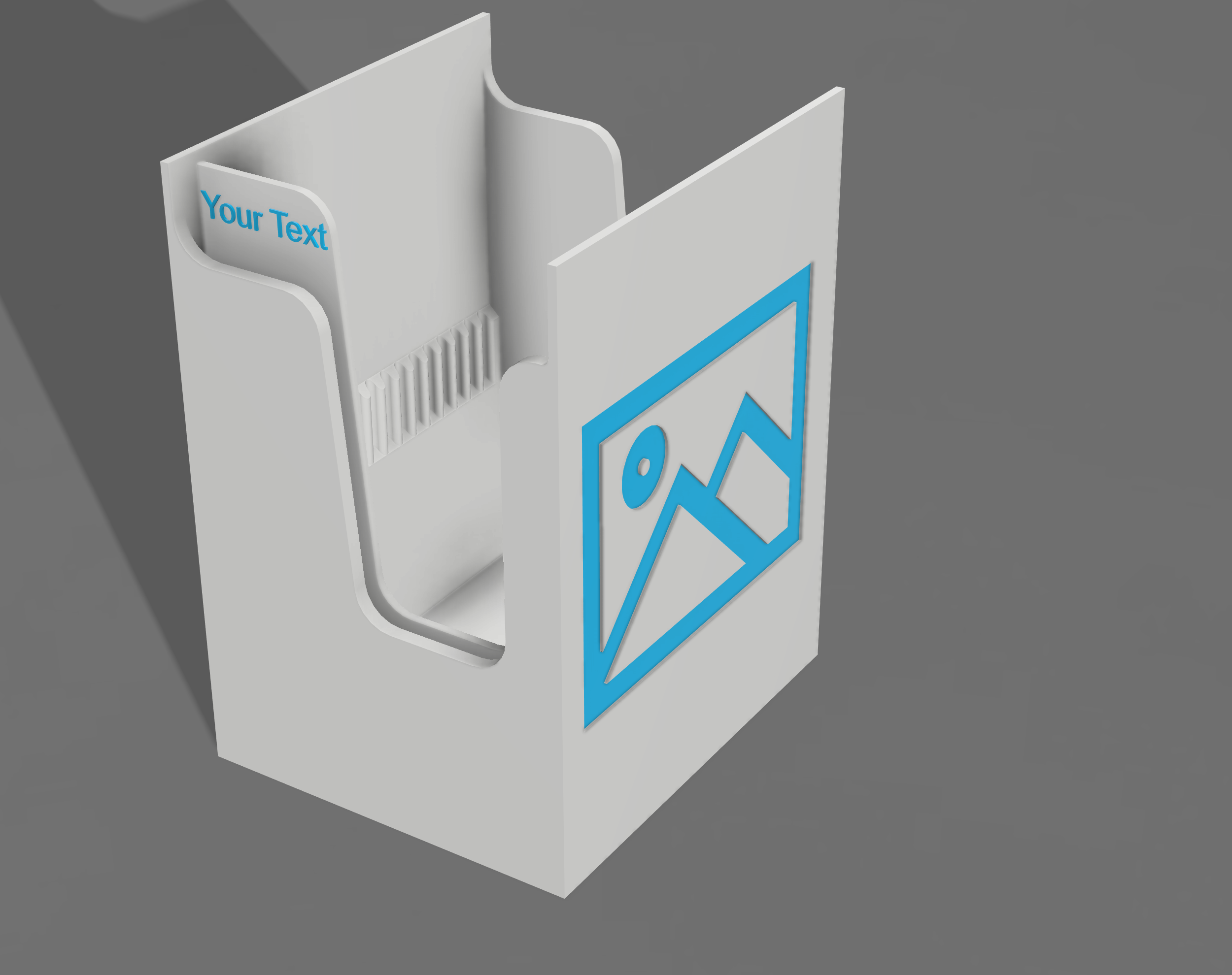 Khay Đựng Thẻ, Parametric Có Vách Ngăn