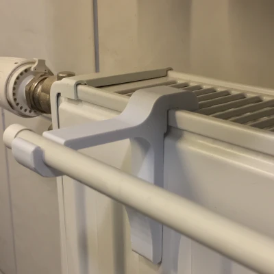 Móc treo khăn cho thanh tản nhiệt