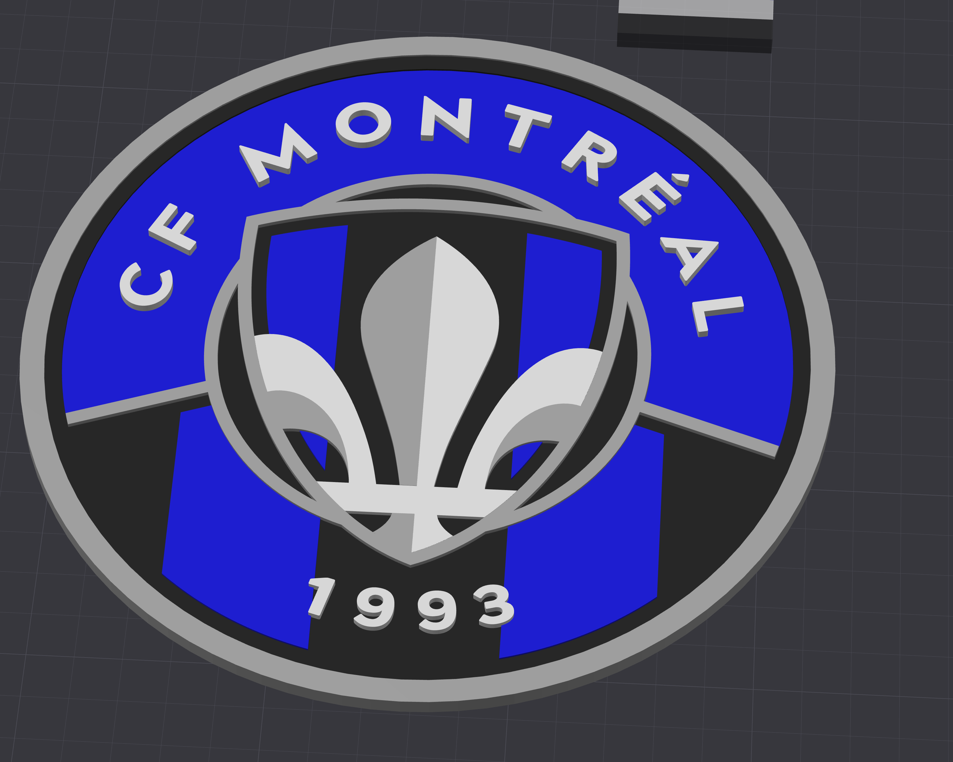 Logo đa sắc CF Montreal Impact