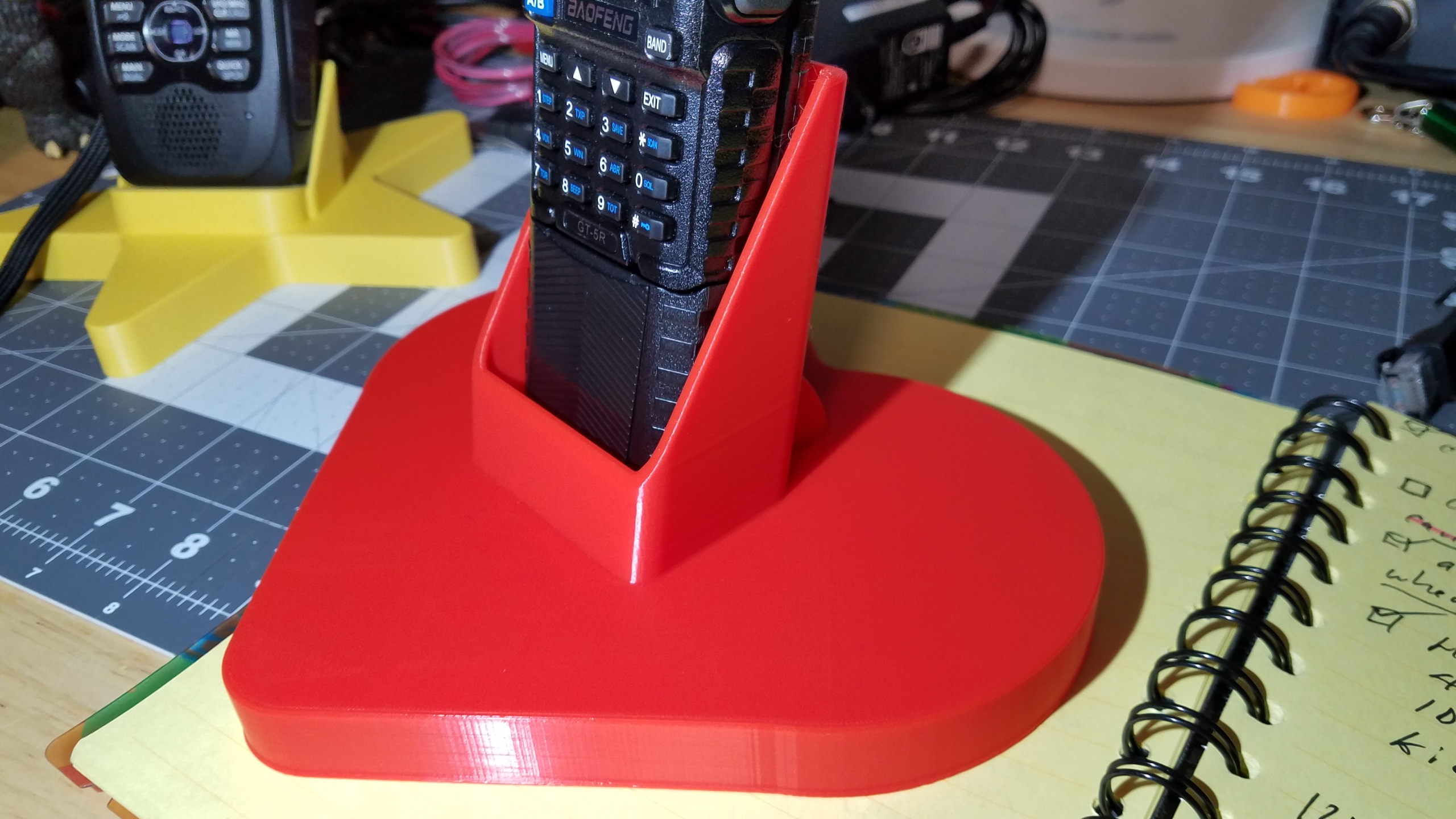 Thương FANG Lắm! Đế Giữ Radio UV-5R Pin Mở Rộng Hình Trái Tim Mk II