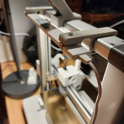 Bambulab A1 Top Bar Light Mount