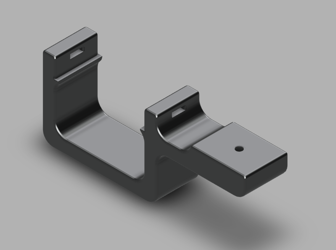 Bambulab A1 Top Bar Light Mount V2