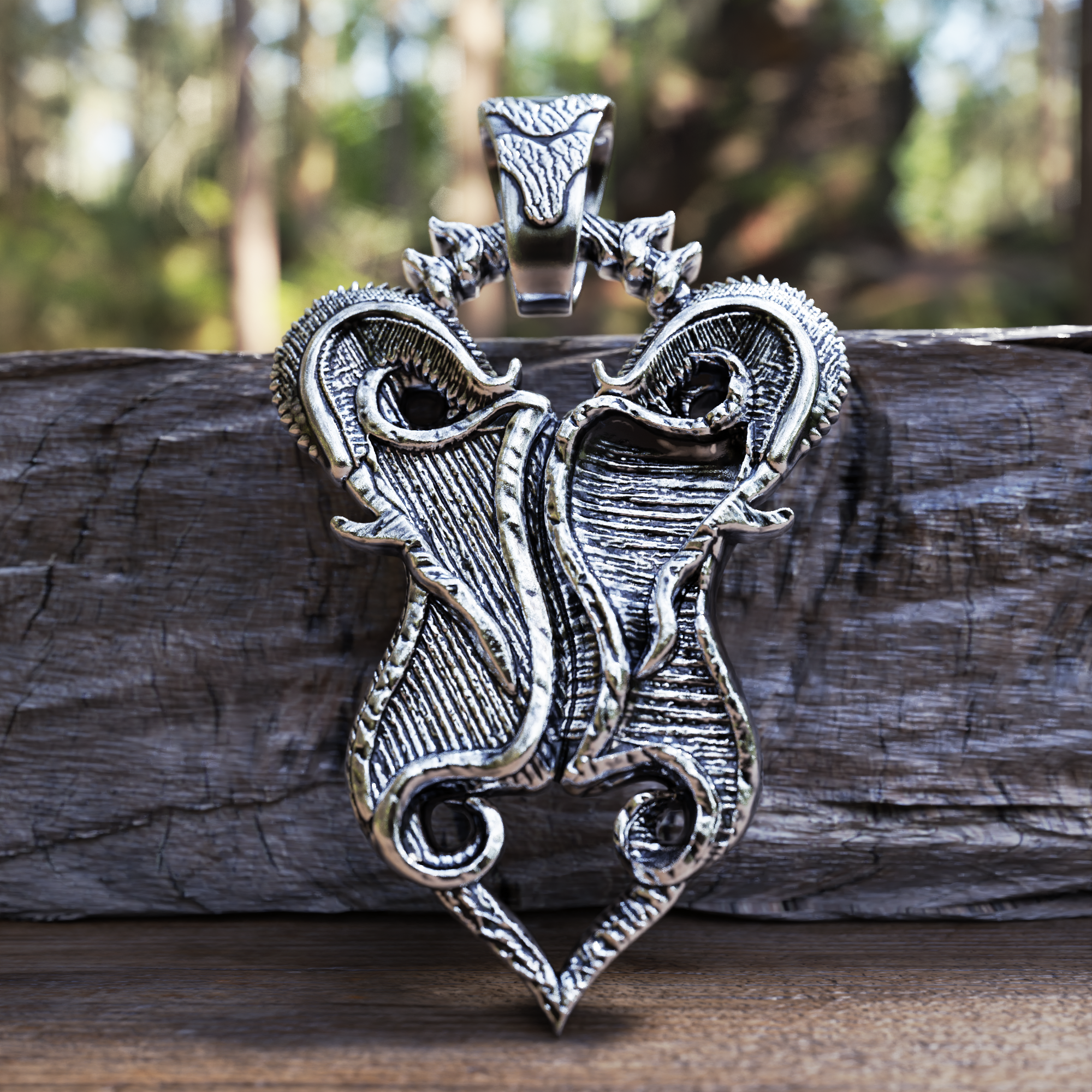 Mẫu Trang Sức 3D Mặt Dây Chuyền Sách Phép Thuật