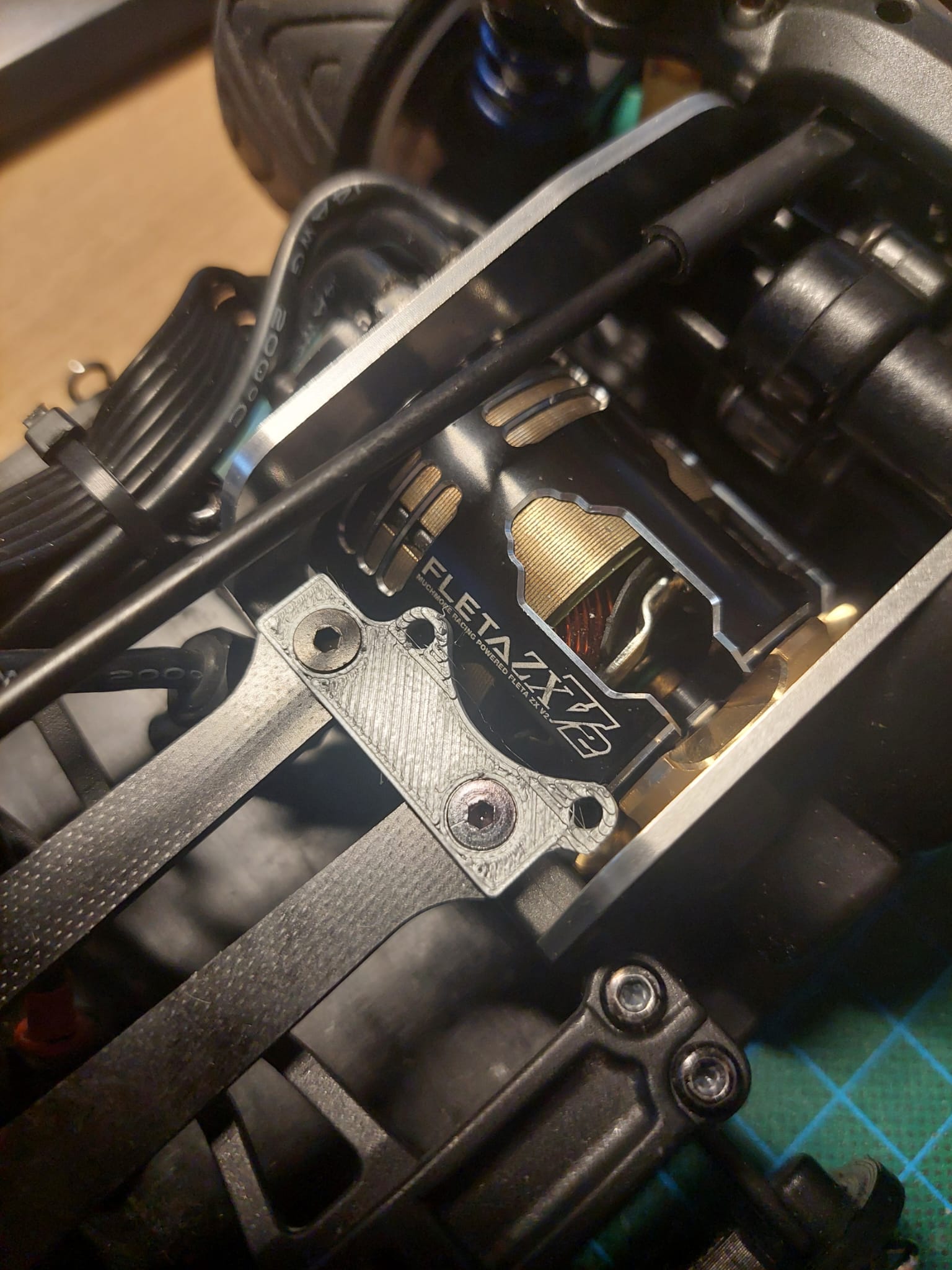 Gambado Fan Mount (cho ABC Sở thích với GFRP hoặc khung CFRP)