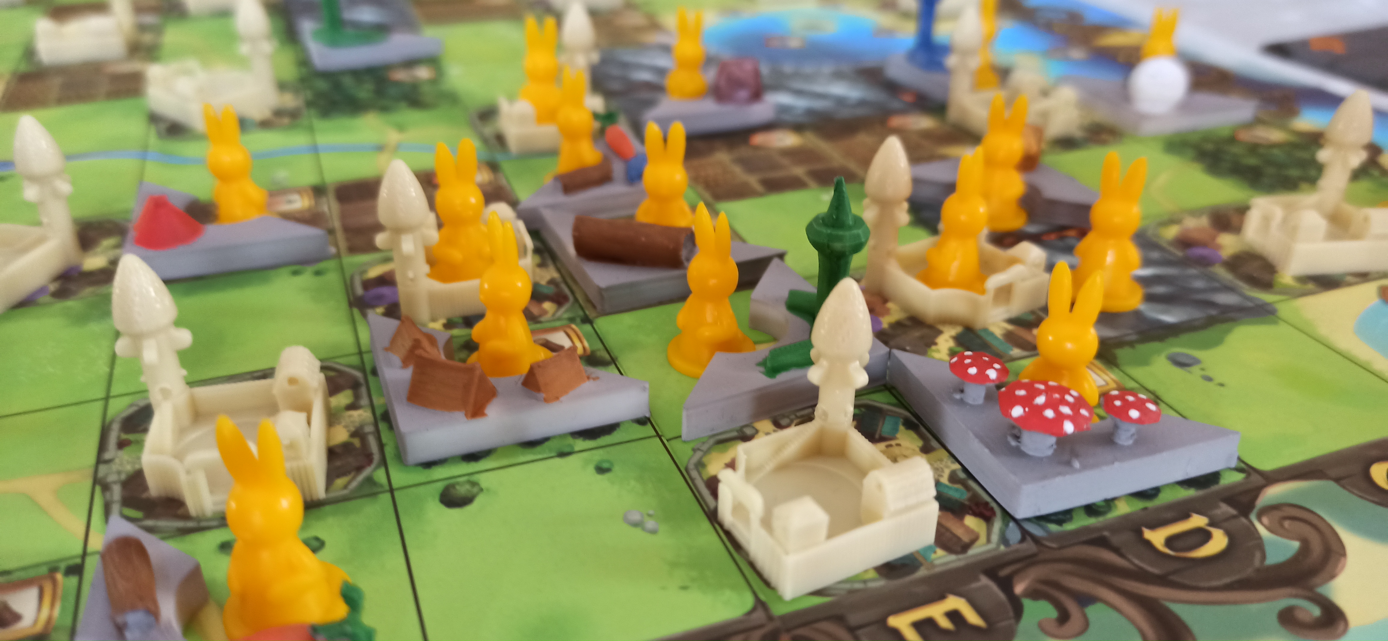 Bunny Kingdom Board Game Tài nguyên Dấu hiệu