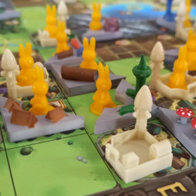 Bunny Kingdom Board Game Tài nguyên Dấu hiệu