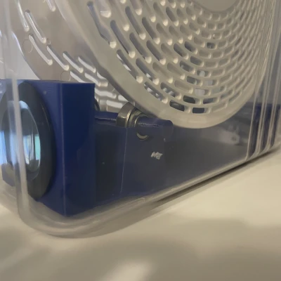 Hộp đơn Filament với Ẩm kế tròn