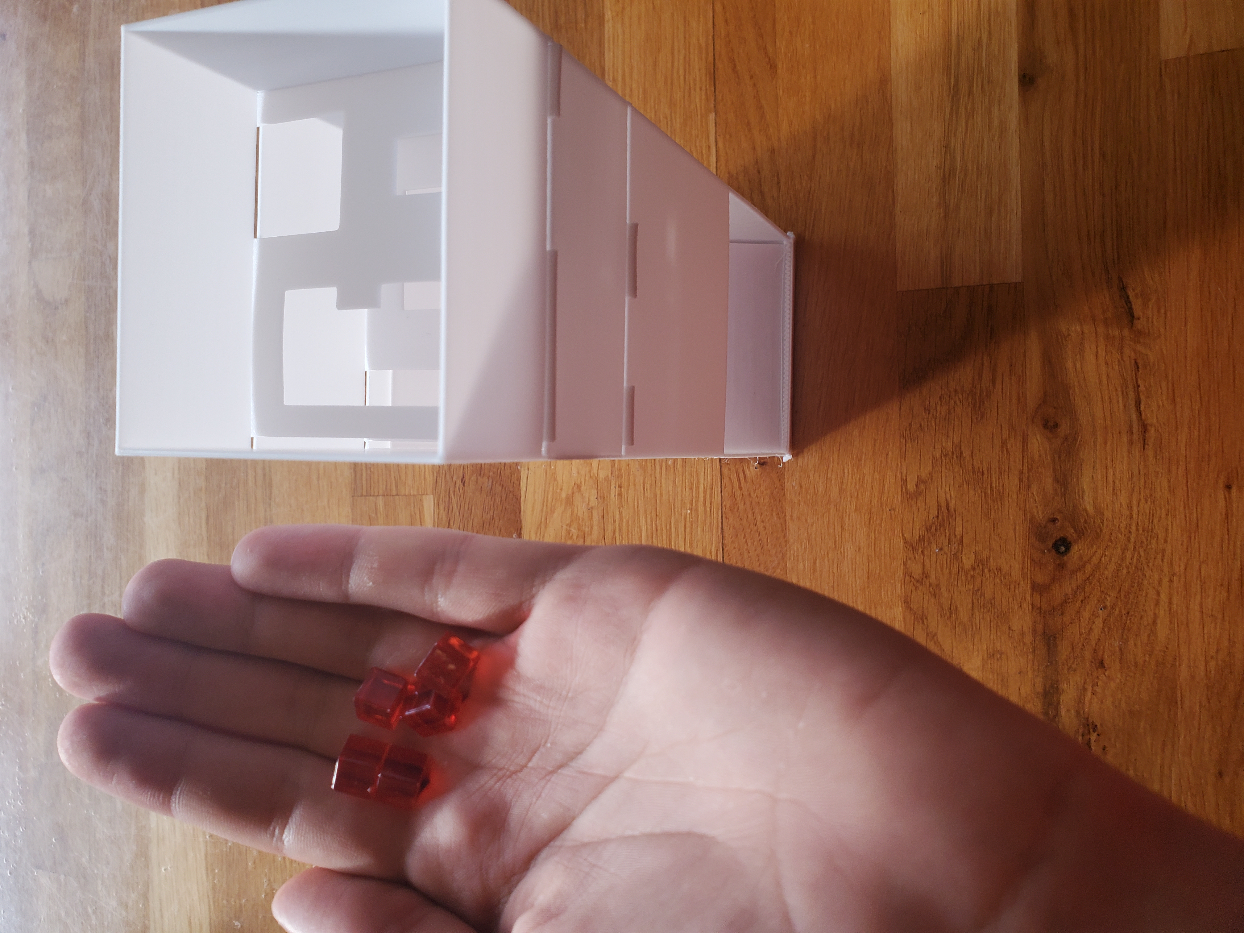 Tháp khối lập phương đầu tiên in 3D