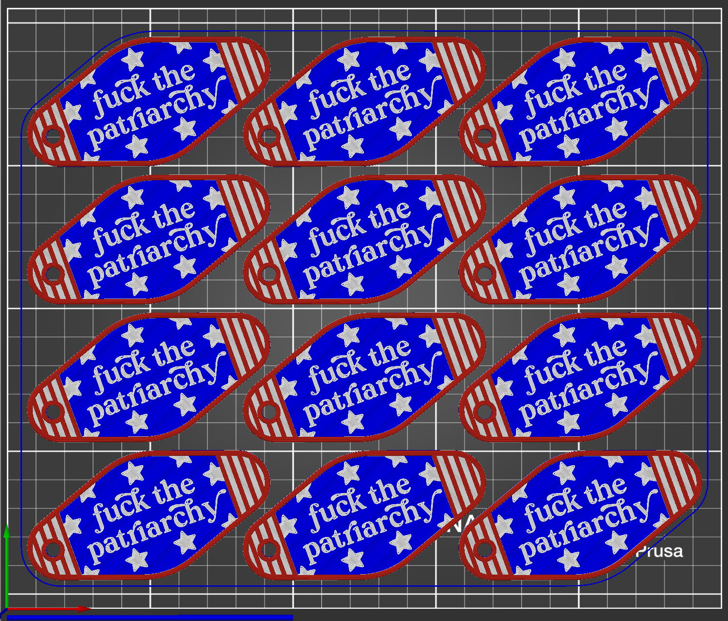 F*ck Keychain gia trưởng