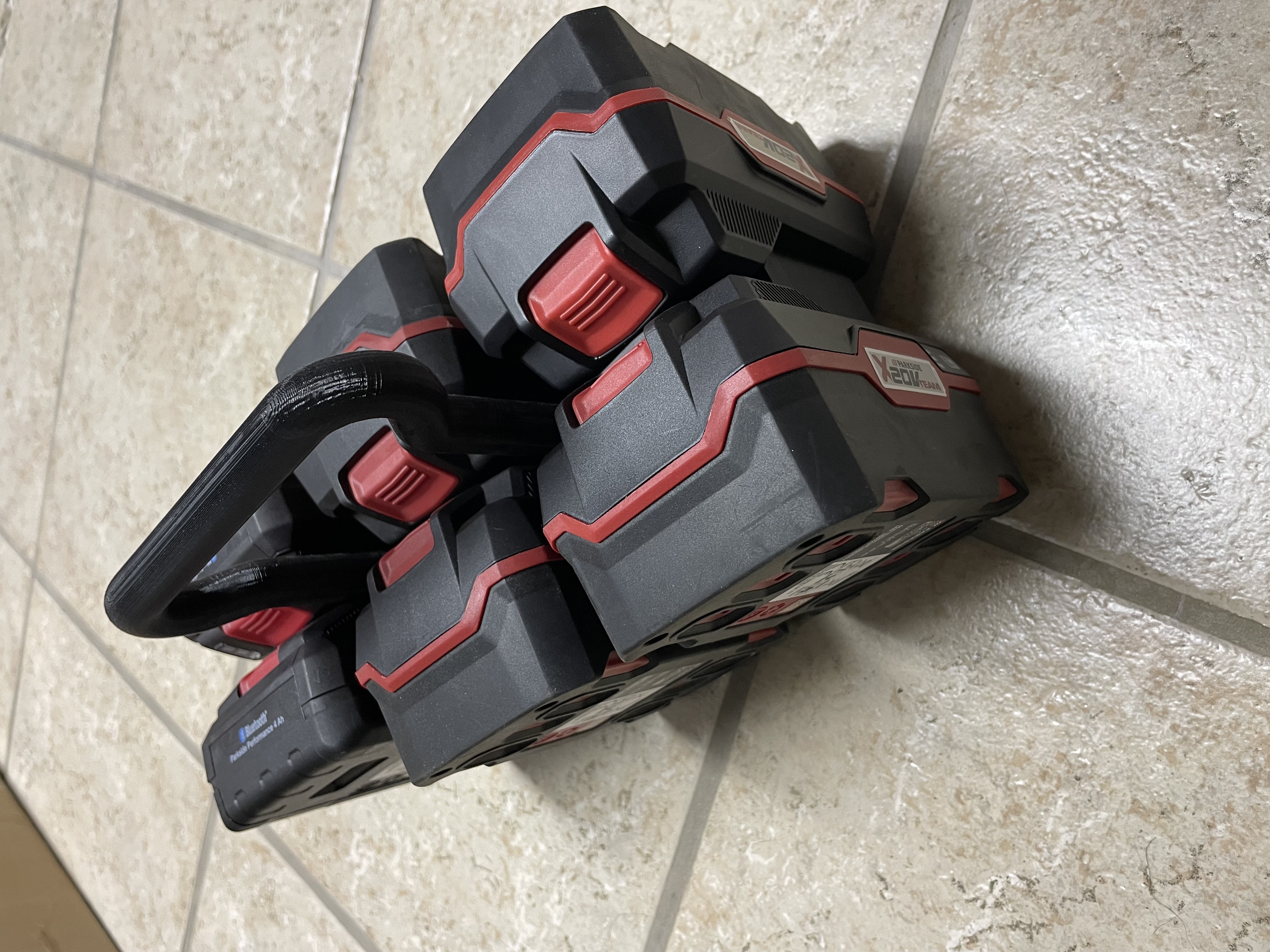 Giá Đỡ Pin / Hộp 6 Pin Parkside