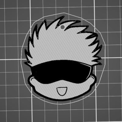 Móc Khóa Chibi Satoru Gojo JJK