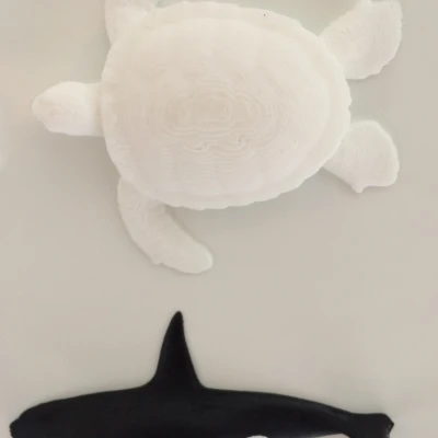 Móc nam châm tủ lạnh cá voi sát thủ