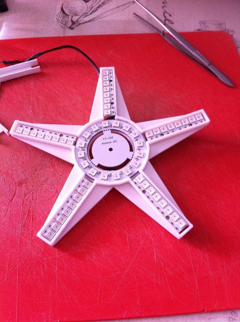 Ngôi sao Giáng sinh Star Xmass dùng Neopixel