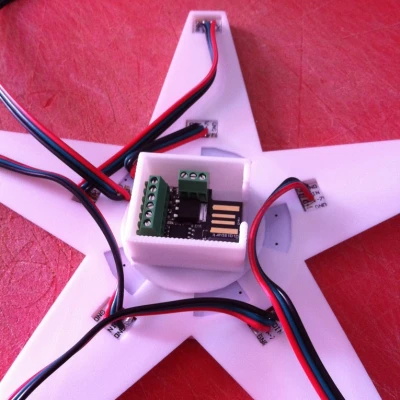 Ngôi sao Giáng sinh Star Xmass dùng Neopixel