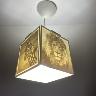 Đèn Lithophane 4 mặt (và 5 mặt)