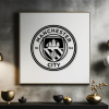 Manchester City, trang trí tường, nghệ thuật 2D, trang trí văn phòng - Thumbnail 1