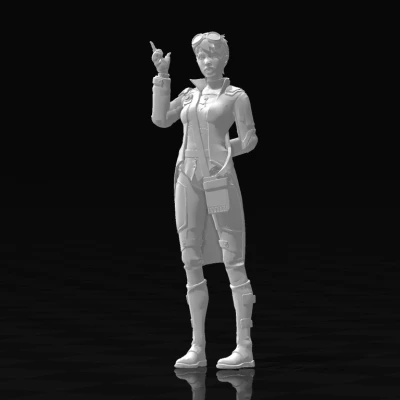 Tannis - Borderlands 3 Mô Hình 3D