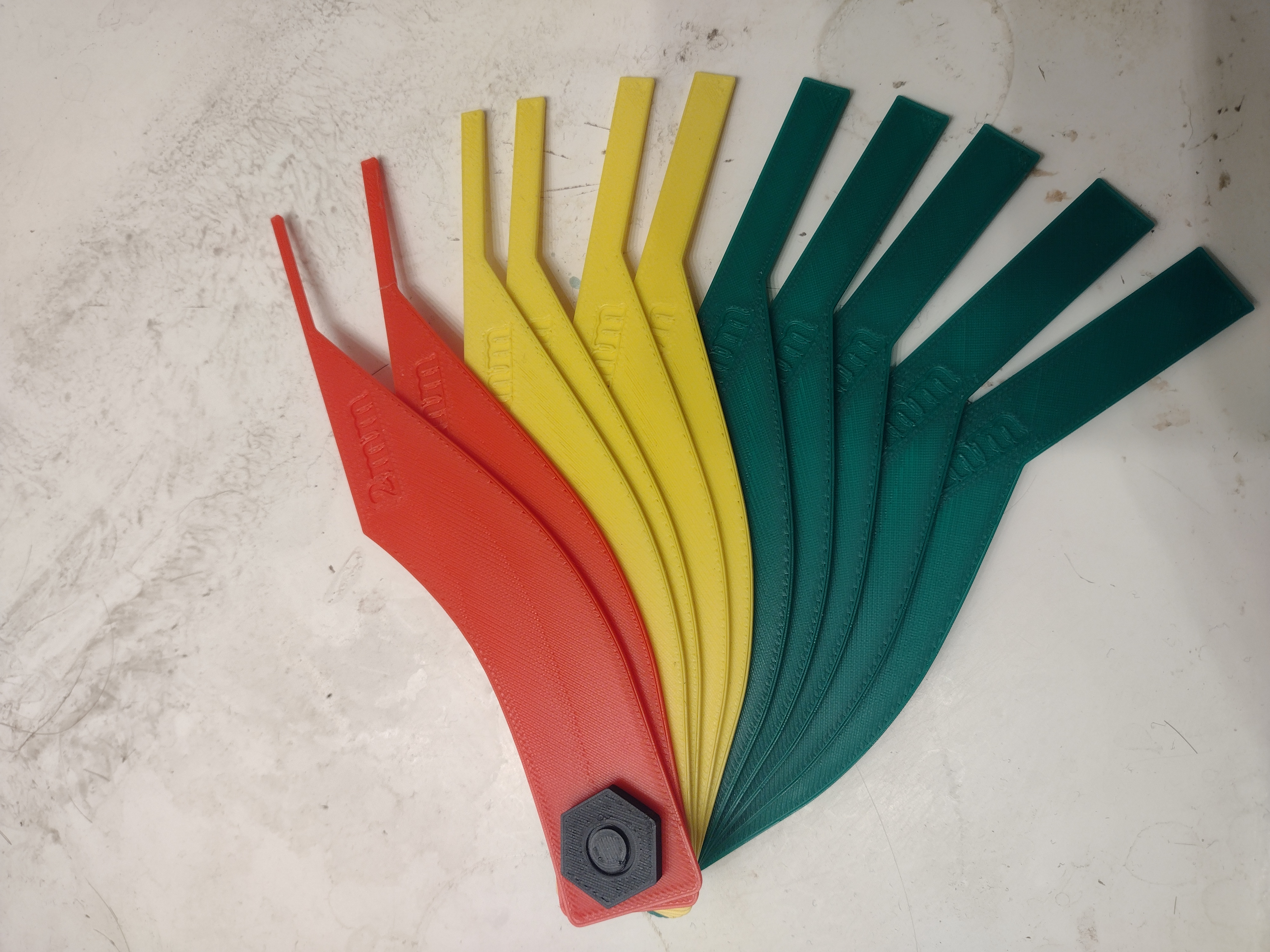 Bộ Thước Đo Độ Mòn Má Phanh (In 3D 100%)