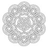 Đế lót ly Mandala Celtic 49 - Thumbnail 2