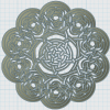 Đế lót ly Mandala Celtic 49 - Thumbnail 3