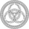 Đế lót ly Celtic Mandala 47 - Thumbnail 2