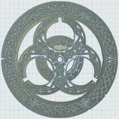 Đế lót ly Celtic Mandala 47