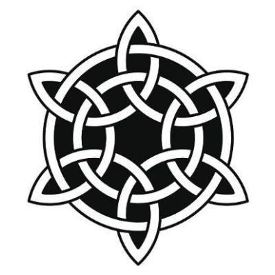 Đế lót ly Hoa văn Celtic Mandala 42