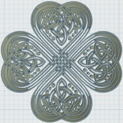 Đế lót ly Mandala Celtic 44