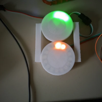 Đèn Báo Tiến Độ Klipper Kép (Vòng 16 Neopixel)