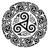 Lót ly Celtic Mandala 40 - Thumbnail 2