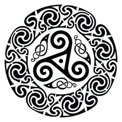 Lót ly Celtic Mandala 40