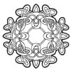 Lót Ly Mandala Celtic 38 - Thumbnail 2