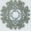 Lót Ly Mandala Celtic 38 - Thumbnail 3