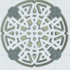 Đế lót ly Hoa văn Celtic Mandala 37 - Thumbnail 2