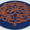 Đế lót ly Hoa văn Celtic Mandala 35 - Thumbnail 1