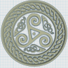 Đế lót ly Mandala Celtic 34 - Thumbnail 3