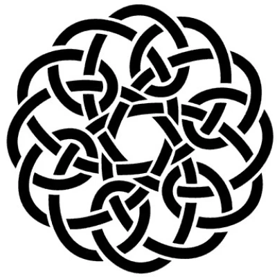 Tấm lót ly Celtic Mandala 32