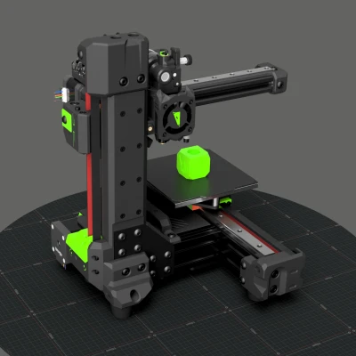 TicTac 2.1 - Máy in 3D 120mm³