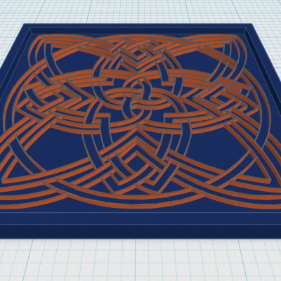 Đế lót ly Mandala Celtic 29