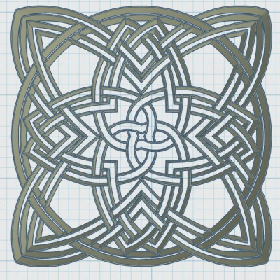 Đế lót ly Mandala Celtic 29
